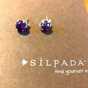Silpada stud earrings
